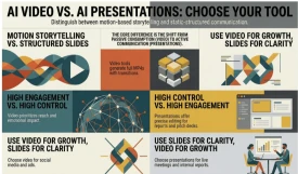AI Video Generators vs Presentation Tools: When to Use Each (and Best Tools)