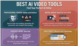 Best AI Video Editors in 2026: 10 AI Video Editing Tools for Creators