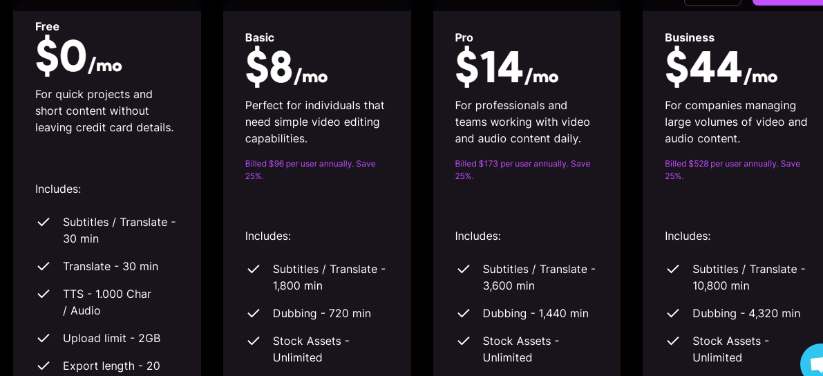 Nova AI Pricing