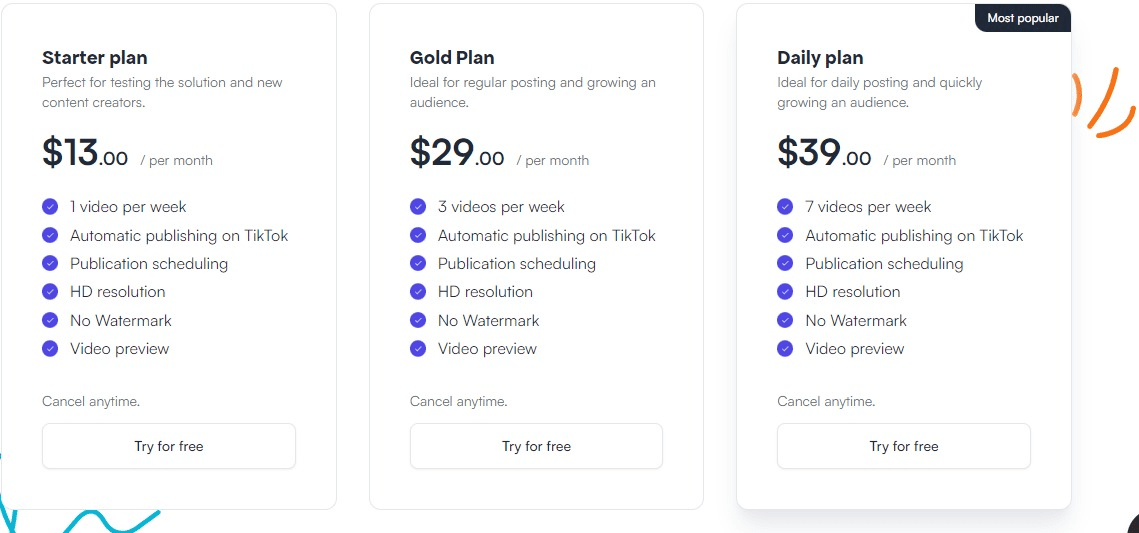 TikCraft AI Pricing