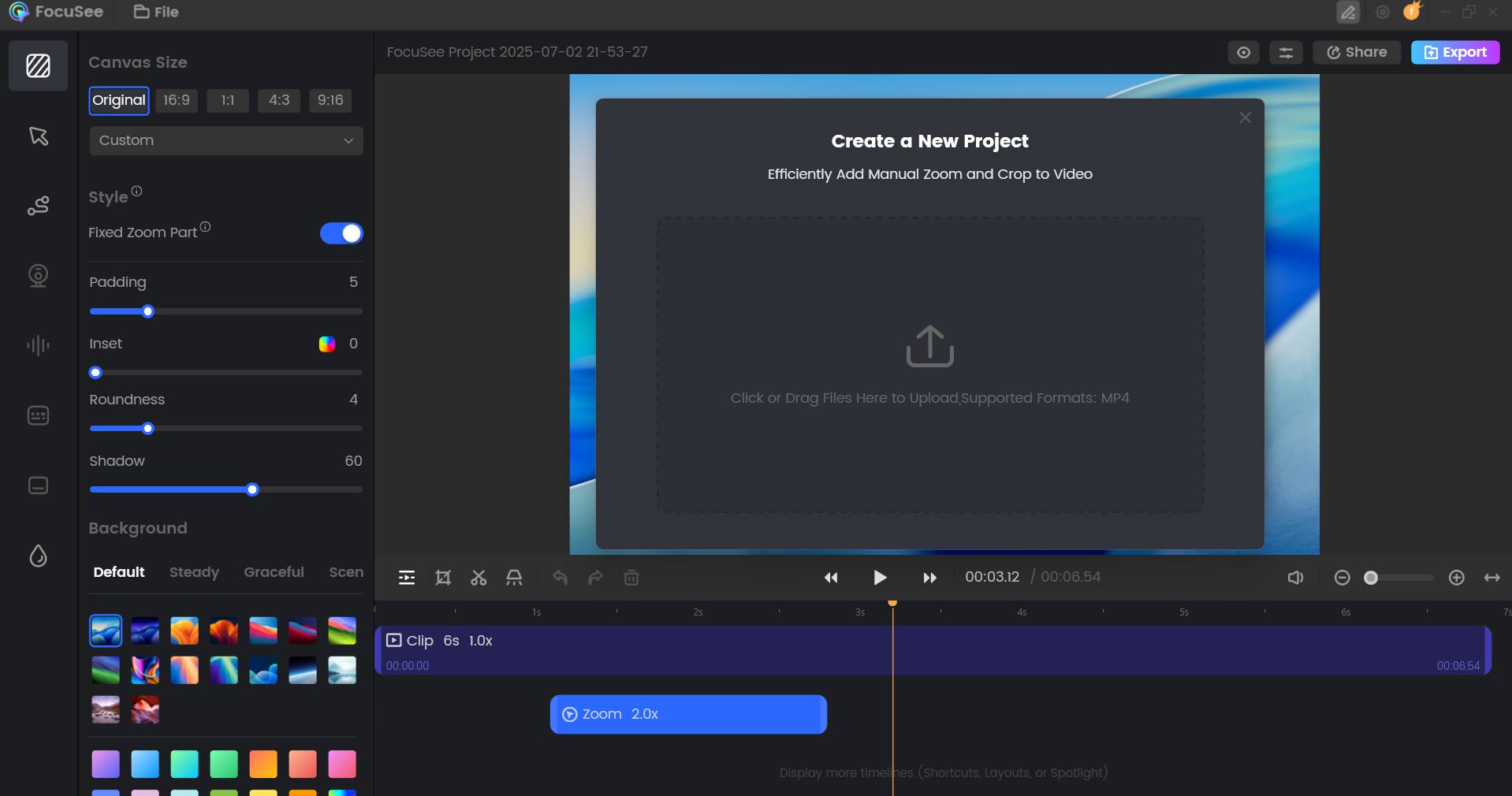 Focusee Dashboard