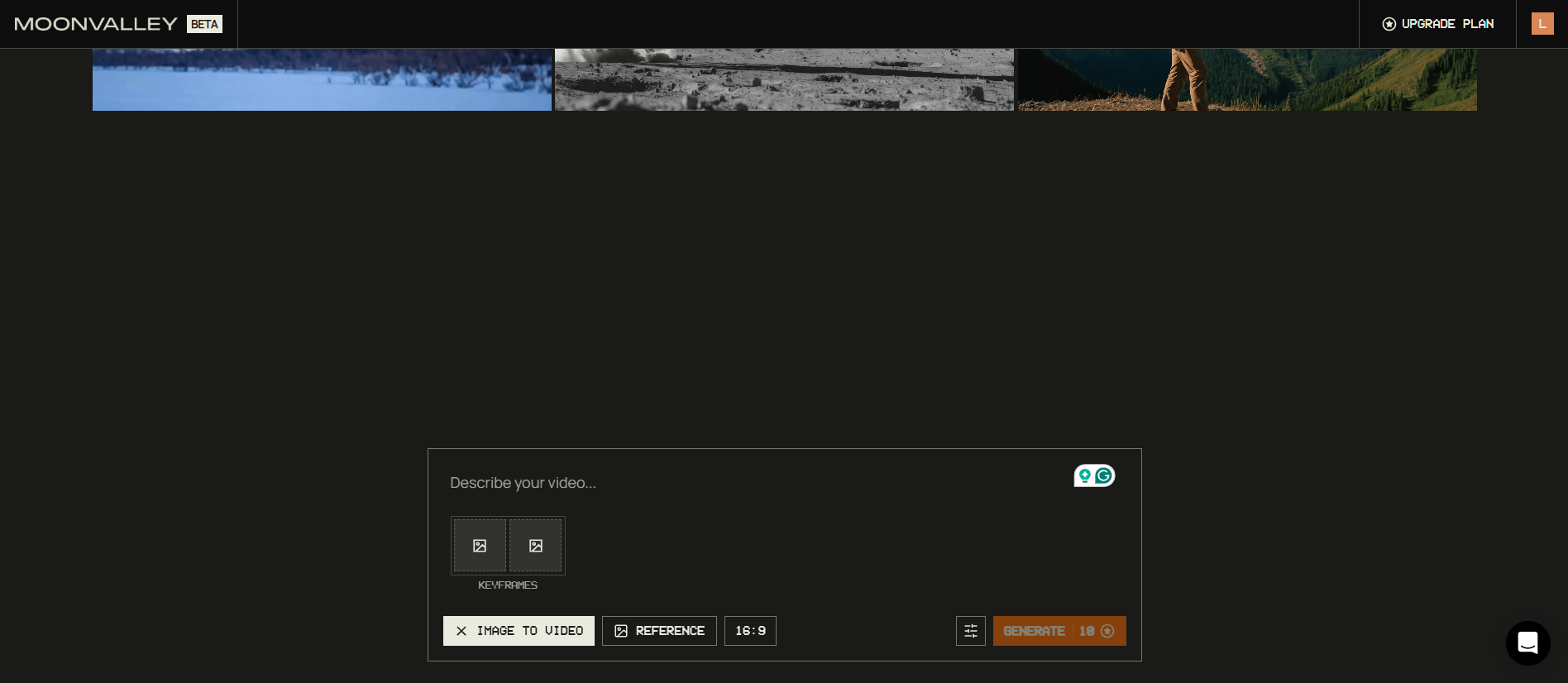 Moonvalley image to video