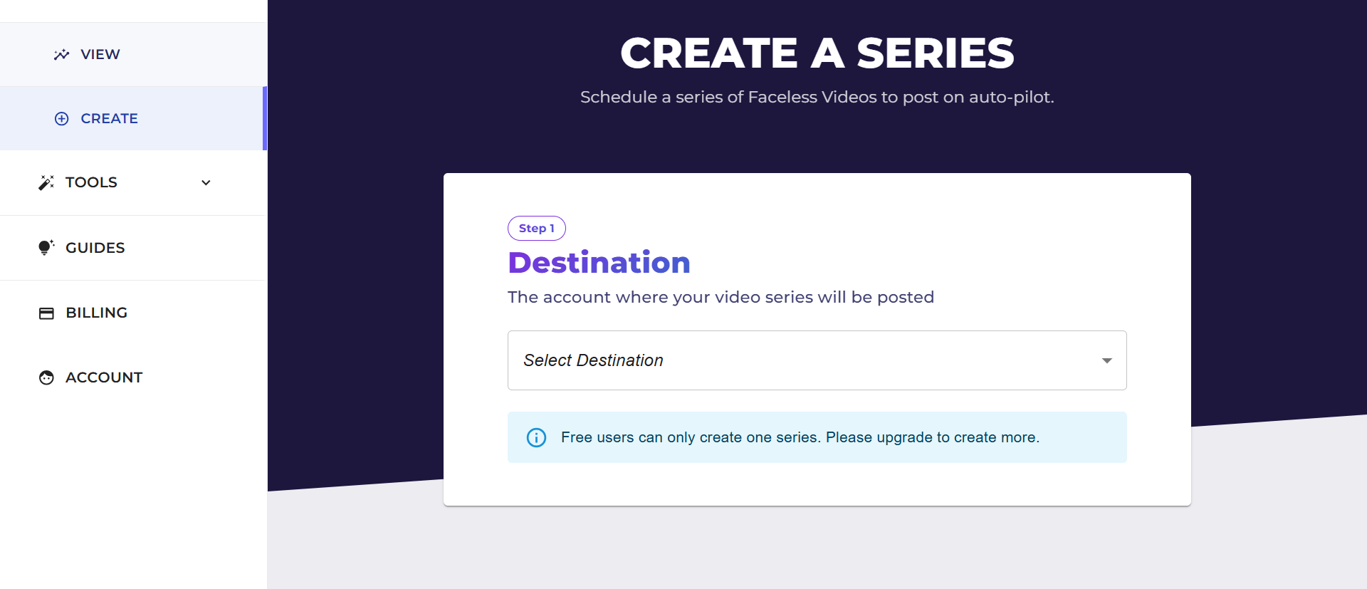 AutoShorts AI video creation interface with series and editor