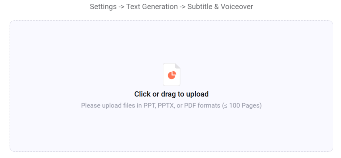 PPT to video uploader