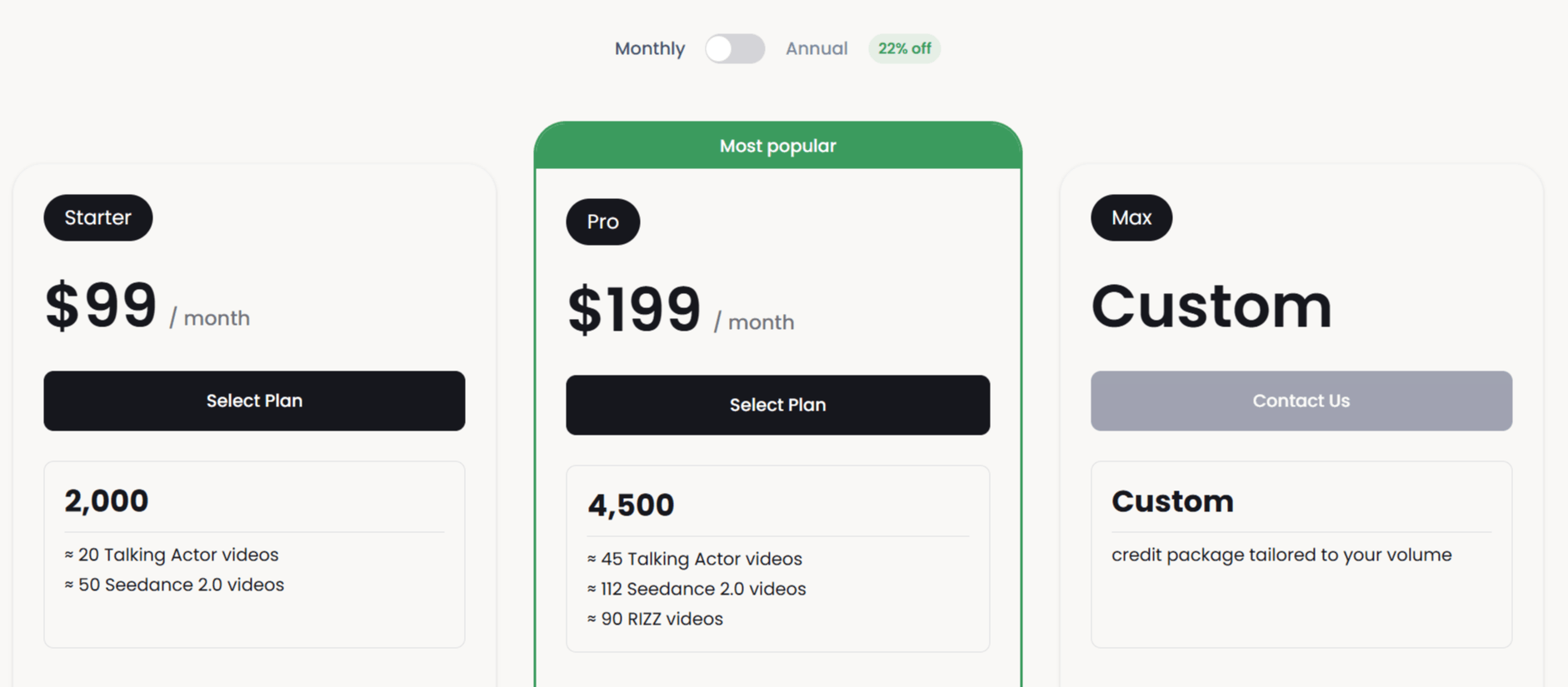 Maxfusion AI Pricing