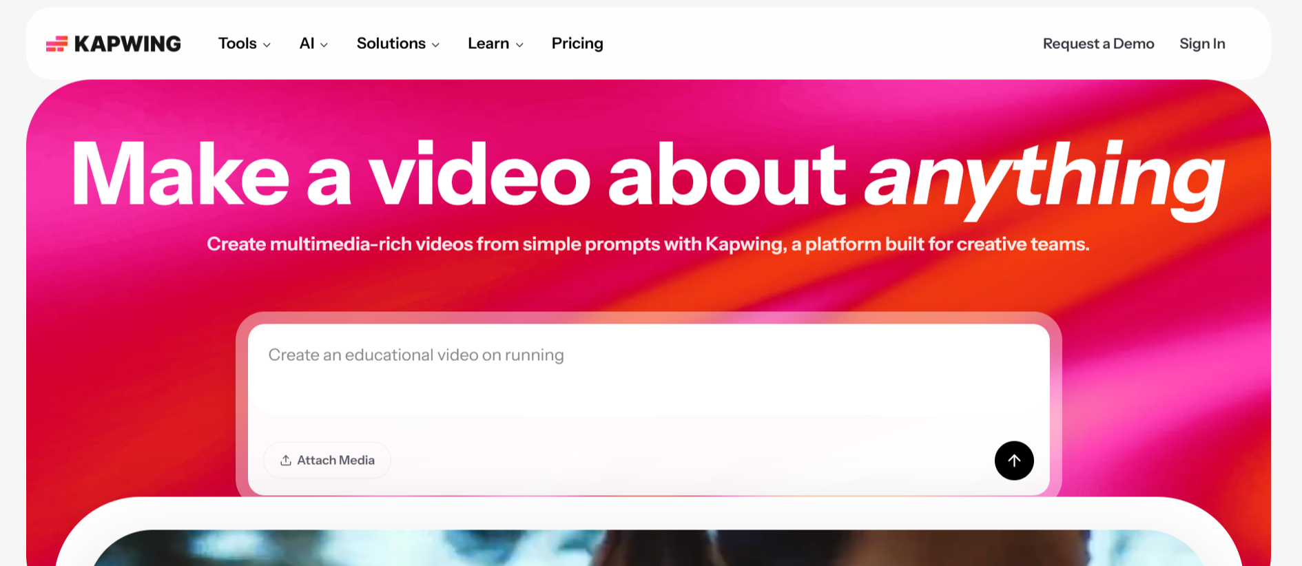 Kapwing website