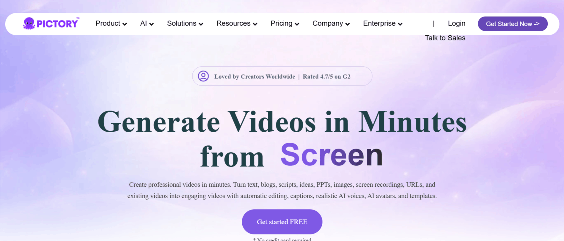 Pictory AI Platform