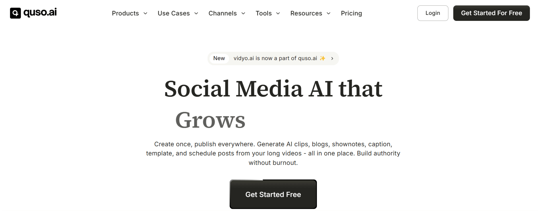 Quso AI platform