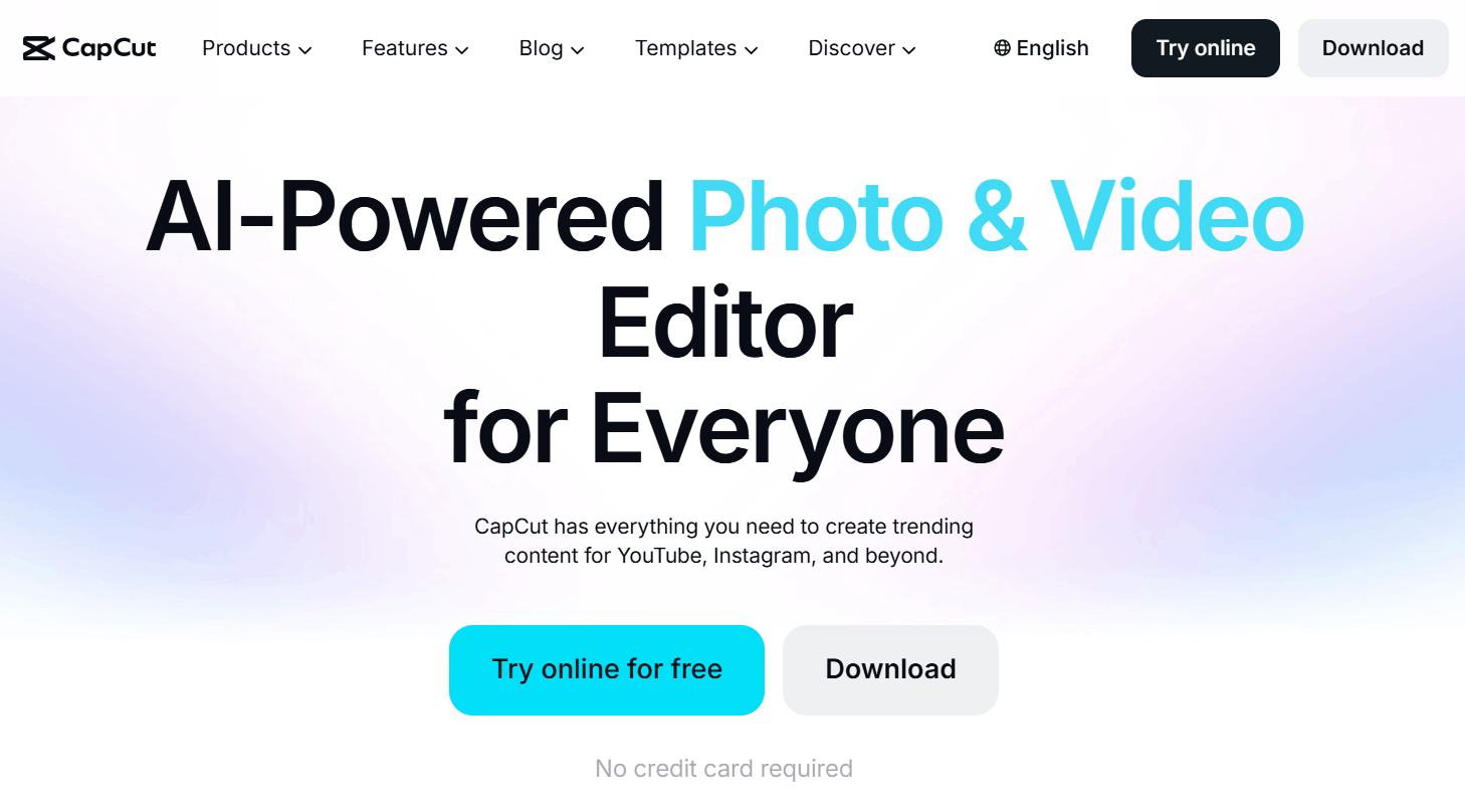 CapCut Website