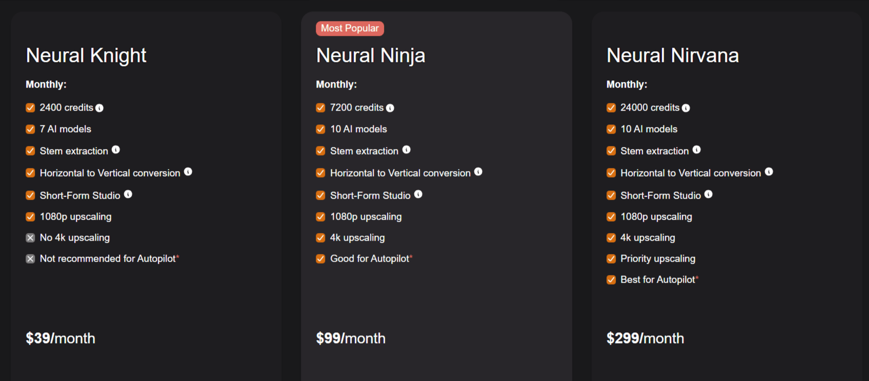Neural Frames Pricing.