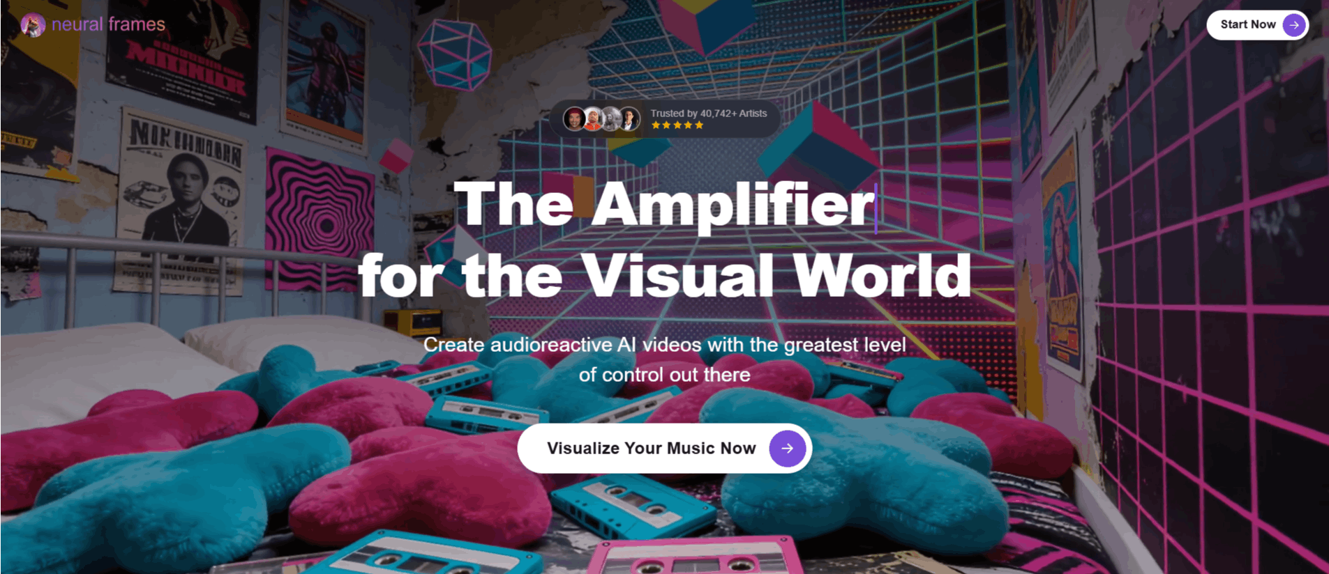 Neural Frames Website.