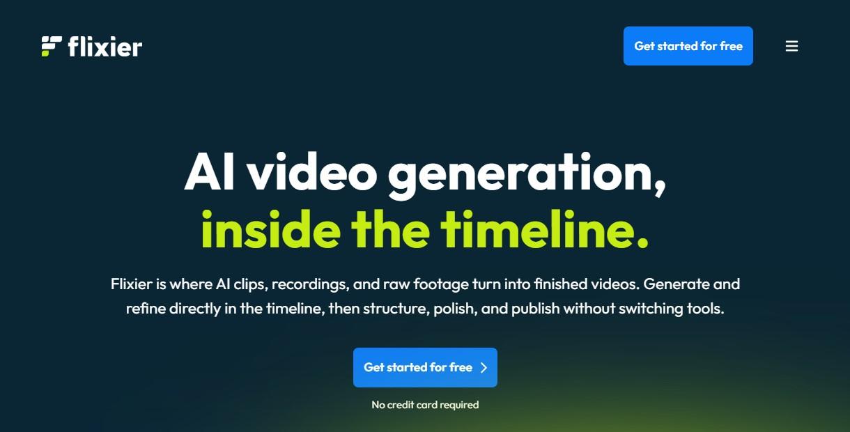 Fixier Video tool website