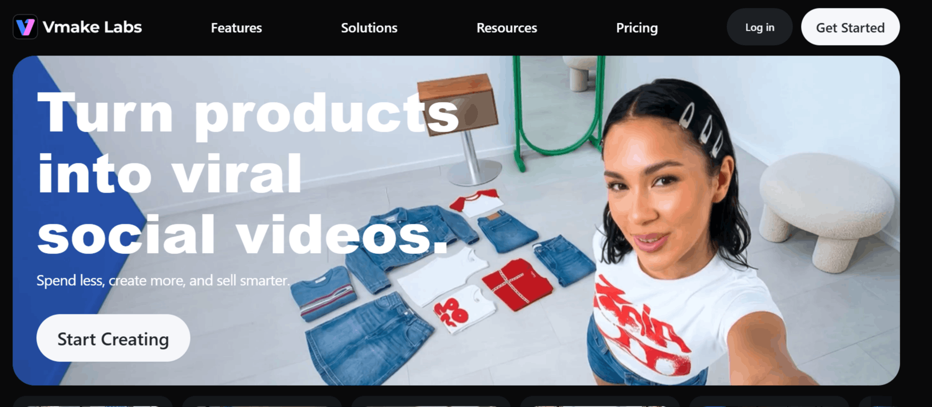 VMake AI Website