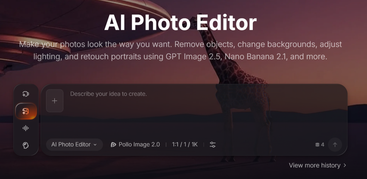 Pollo AI Photo Editor